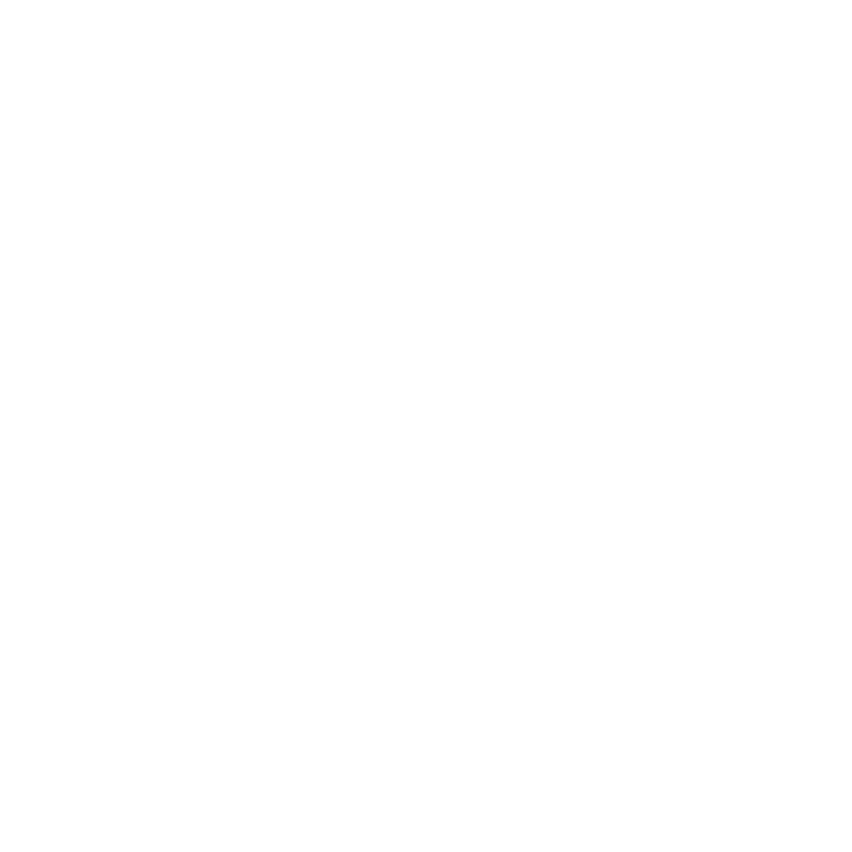 White icon outline of three book spines with dashes